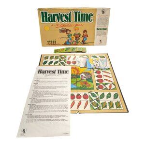 HARVEST TIME 1986 BOARD GAME Jim Deacove PLAYTOY INDUSTRIES Missing Colored Dice